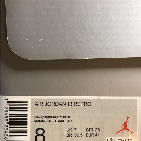 Jordan 13 Flint (2020) size 8us Brand New 100% Authentic with receipt - Picture 7 of 7